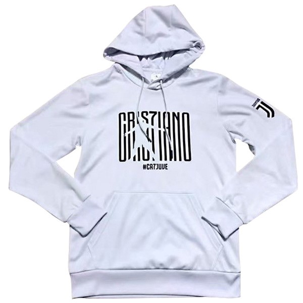 Sweat Shirt Capuche Juventus 2018-19 Blanc